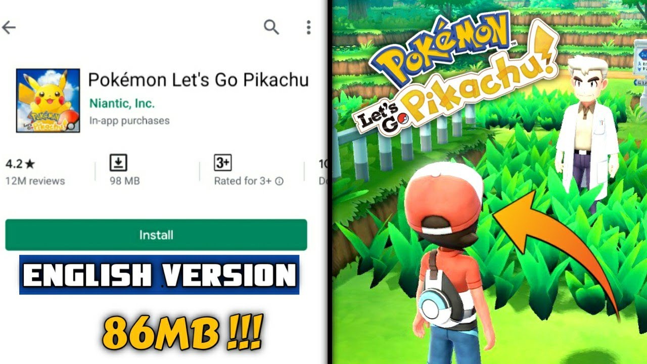 pokemon lets go pikachu gba rom hack download for android